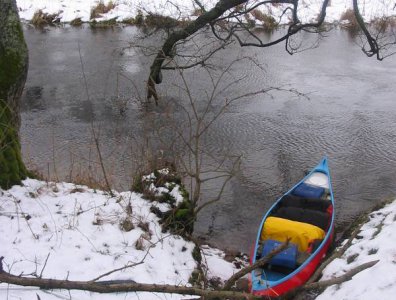 Zdjęcia z naszych spływów kajakowych - marcin-i-olaf-3-dniowy-zimowy-splyw-krutynia-z-noclegami-pod-namiotem-31-01-2007-03-02-20007