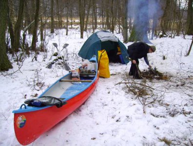 Zdjęcia z naszych spływów kajakowych - marcin-i-olaf-3-dniowy-zimowy-splyw-krutynia-z-noclegami-pod-namiotem-31-01-2007-03-02-20007